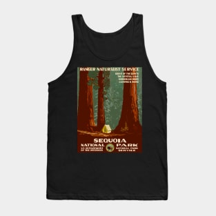 Sequoia National Park - Vintage Travel Tank Top